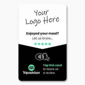 Tripadvisor Restaurant Review Card - Custom Branded - Tap and Scan - 224 Italy