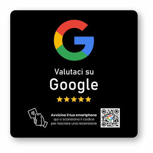 Google Premium Review Plate - 224 Italy