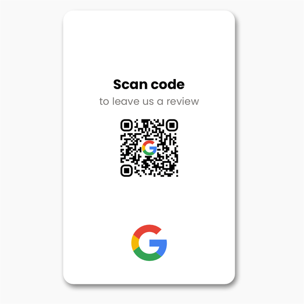 Google Restaurant Review Card - Custom Branded - Tap and Scan - 224 Italy