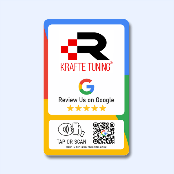 Google Review Card - Custom Branded - Tap and Scan - 224 Italy