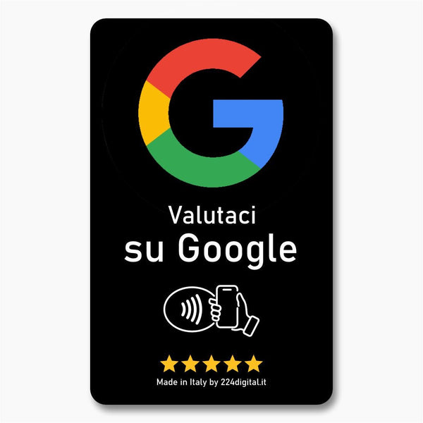 Google Review Card - NFC only - 224 Italy