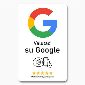 Google Review Card - NFC only - 224 Italy