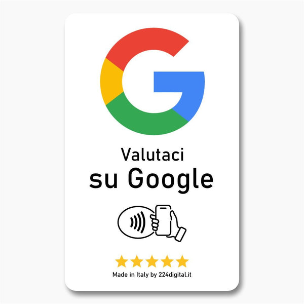 Google Review Card - NFC only - 224 Italy