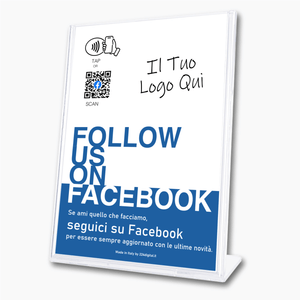 Tap or Scan to Follow us on Facebook Sign - 224 Italy