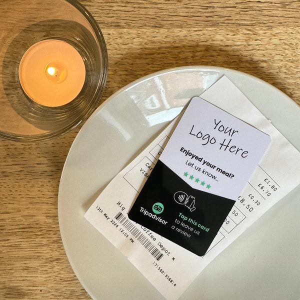 Tripadvisor Restaurant Review Card - Custom Branded - Tap and Scan - 224 Italy